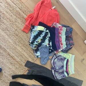 Girls athletic clothes